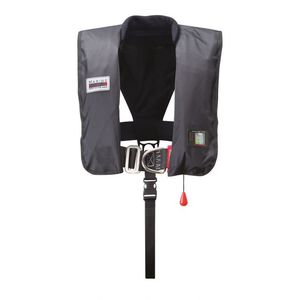 self-inflating life jacket / 300 N / with safety harness