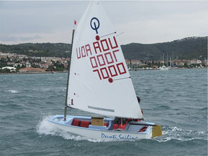 children's sailing dinghy