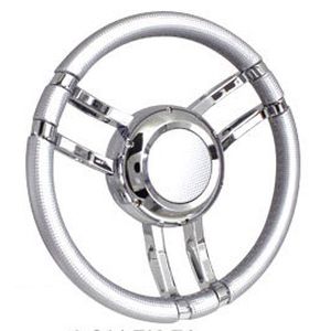 carbon power boat steering wheel