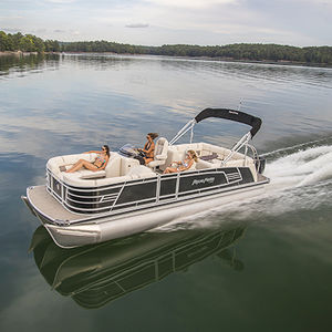 Outboard pontoon boat - AP 250 XP - Aqua Patio - 16-person max.