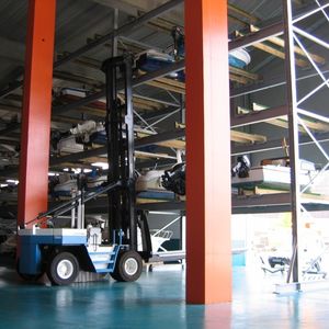 boat dry-storage building
