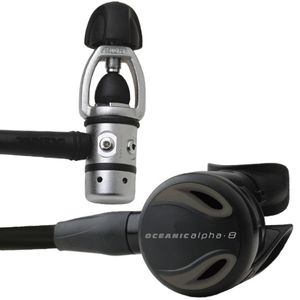 first and second stage scuba regulator