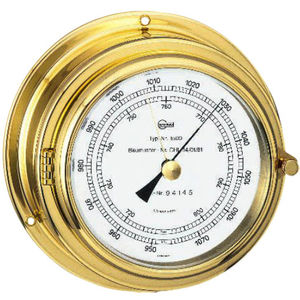 Analog barometer - 1613MS - Barigo - brass