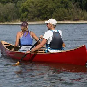 Canadian canoe - ORCA 500 - Holzrand - Gatz Kanus - 3-person