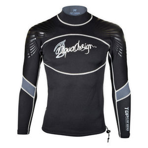 long-sleeve neoprene top