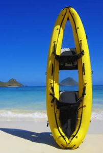 transparent kayak