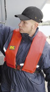 self-inflating life jacket