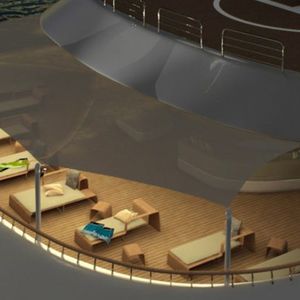yacht sun awning