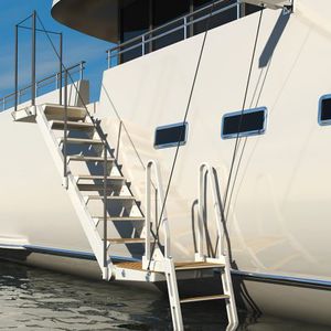 yacht stairs