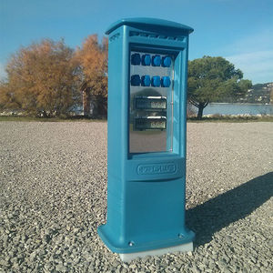 pedestal with built-in light