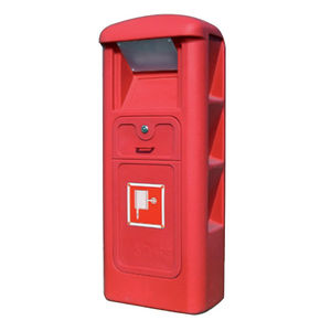 fire pedestal / with built-in light / for docks