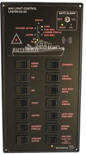 ship monitoring and control panel