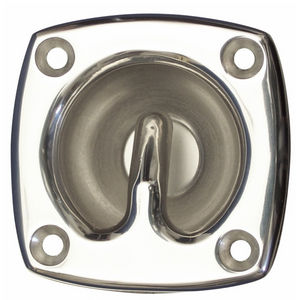fixed pad eye for sailboats / semicircular