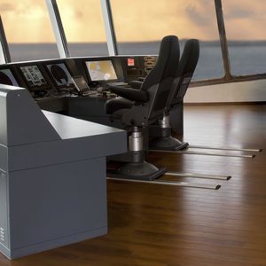 ship helm seat pedestal