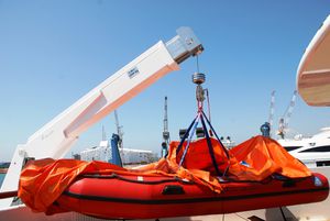 rescue boat davit