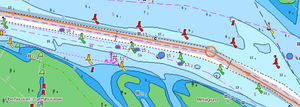 lake navigation nautical chart 1