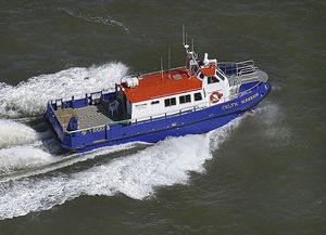 wind farm service boat