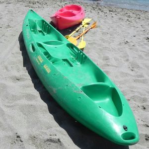 sit-on-top kayak / rigid / sea / 2-person