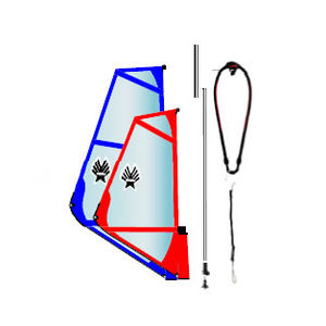 windsurfing complete rig pack