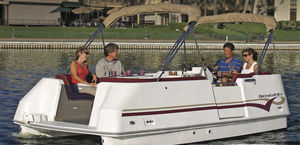 electric pontoon boat