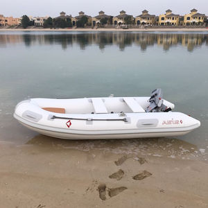 outboard inflatable boat / foldable / 5-person max.