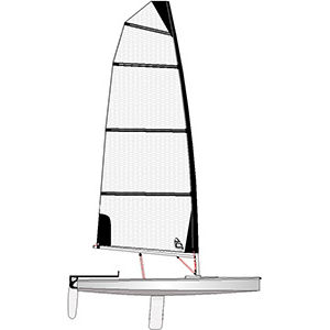 single-handed sailing dinghy