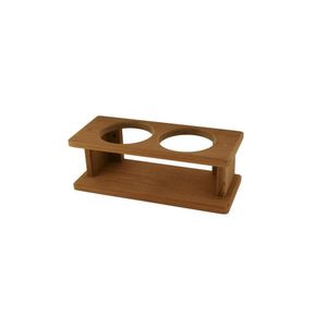 teak boat cup holder