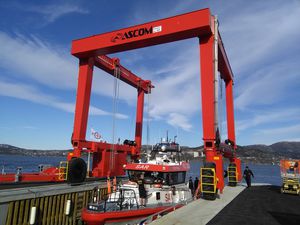 remotely controlled travel lift