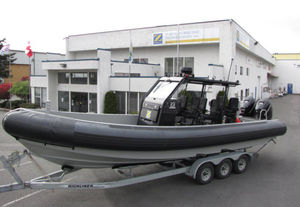 military boat professional boat / outboard / aluminum / rigid hull inflatable boat