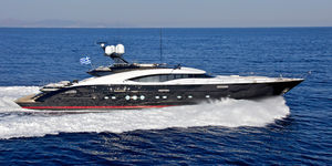 Sport mega-yacht - 150 - Palmer Johnson - raised pilothouse / 4-cabin ...