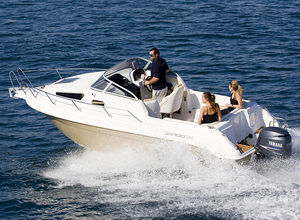 outboard cabin cruiser / open / sport / 7-person max.