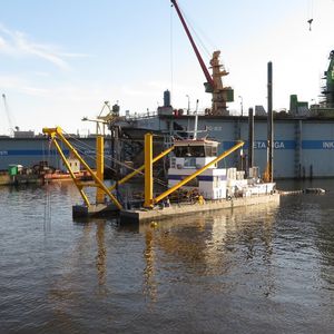 cutter-suction dredge special vessel