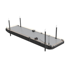 floating work pontoon special vessel / for inland waters