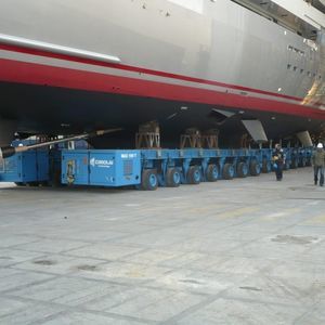 heavy-duty handling trailer