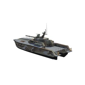 military boat professional boat / catamaran / inboard / diesel