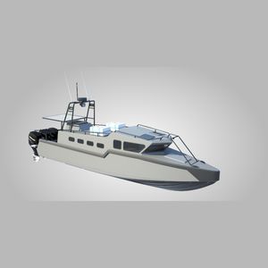 Military boat - X38 Combat - North Sea Boats - catamaran / inboard / diesel