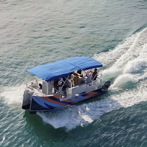 catamaran canal boat 1