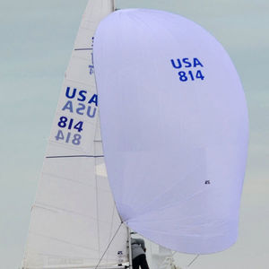 spinnaker / for one-design sport keelboats / J24 / tri-radial cut