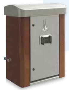 pedestal with built-in light