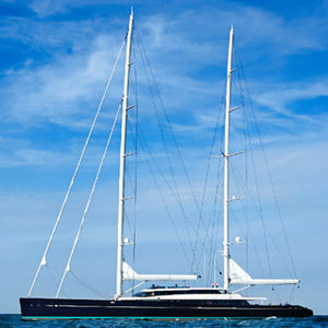 cruising sailing super-yacht