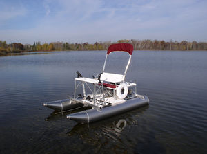 4-person pedal boat - 4X4 - AMERICAN PLEASURE PRODUCTS, INC - aluminum