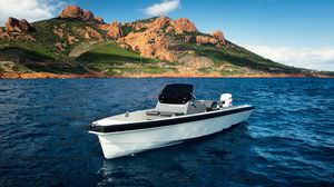 outboard center console boat / yacht tender