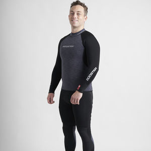 long-sleeve neoprene top