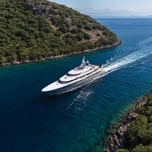 charter mega-yacht