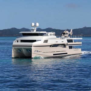 catamaran mega-yacht