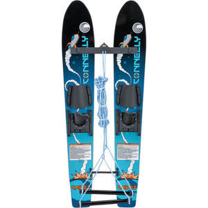 Water-ski binding - FRONT ADJUSTABLE VELCRO - Connelly skis - lace-up