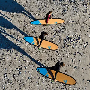 Beginner surfboard - 7'6'' PAINT EASY - Tahe Outdoors