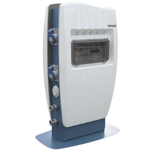 electrical distribution pedestal / water supply / for docks
