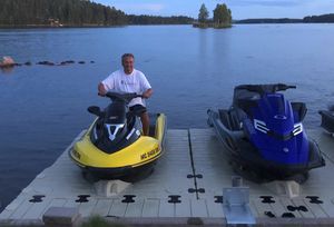 jet-ski drive-on dock