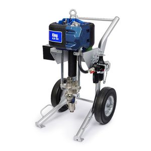 mobile paint spraying machine